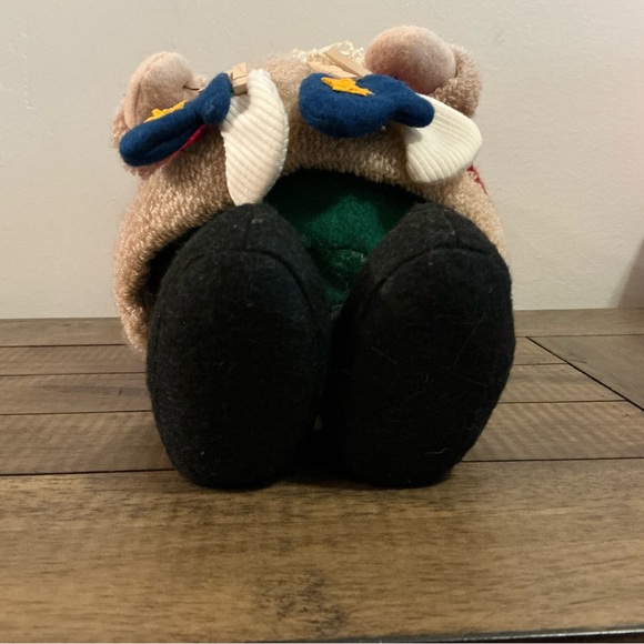 Vintage Santa Claus Folk Art Standing Santa Figurine Doll 12” Tall - Picture 10 of 11